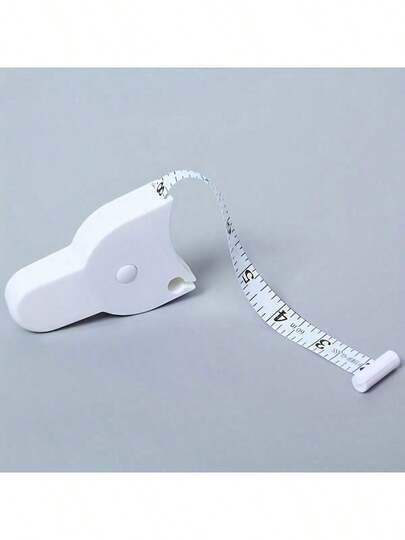 Cinta métrica de plástico portátil para acondicionamiento físico - Herramienta fácil de usar para medir el perímetro corporal, adecuada para brazos, piernas, cintura y pecho - Cinta métrica suave y portátil para estudiantes y uso doméstico