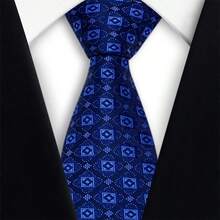 1pc Paisley Print Necktie, Suitable For Casual, Business, And Party Occasions - Multicolor - View 5