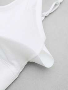 Runway Rest 2件装无缝新款女士运动吊带背心，多功能瑜伽跑步文胸，四季通用一体式衬垫文胸，配有可调节肩带 - 彩色 - 查看 3