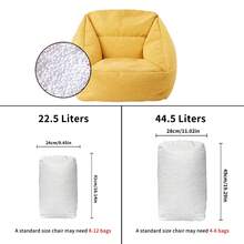 懒人沙发豆袋填充物、聚苯乙烯颗粒、泡沫球、聚苯乙烯珠、狗窝宠物窝填充物、泡沫颗粒填充物、娃娃枕头填充物、DIY手工填充物 - 查看 4