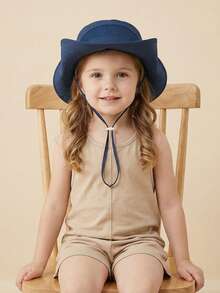 1-3岁/3-6岁/6-10岁儿童夏季遮阳帽，防紫外线沙滩帽，透气户外玩耍渔夫帽，男女通用 - 1PC - 查看 29