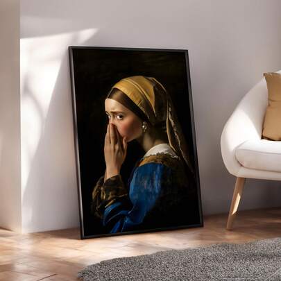 1 st badrumsluktposter, rolig badrumsväggkonst, vintage toaletttrycksanordning, intressant badrumskonst, kanvasväggkonst, rumsaffisch, heminredning, rumsdekorestetik, rumsdekorationstillbehör. Ram valfri