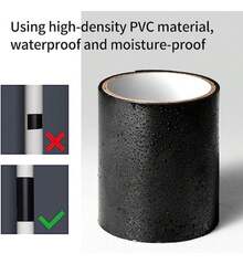 Cinta impermeable ultra resistente para reparaciones rápidas y seguras que sella fugas al instante en casa, exteriores y cualquier superficie. - A - Ver 1