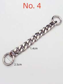 1pc Extra Long & Thick Chain Strap With Clasp, 21cm Length, Suitable For Handbag Accessories Decoration, Pendant For Bags And Wallets - Gold - View 13
