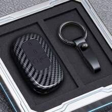 ABS Carbon Fiber For 2022 2023 2024 Accord Civic HR-V CR-V Pilot Sport SI EX EX-L 2 3 4 5 Button Car Key Case Cover Protector - 3 Keys - View 7