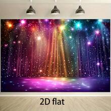 Starry Backdrop: Dreamy Rainbow Lighting, Illuminates Party Nights, Perfect For Weddings, Birthdays, Concerts And Other Celebrations - 2 - View 3