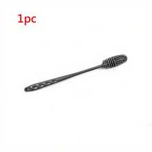 1个可重复使用的长柄硅胶瓶刷，适用于厨房和浴室，可清洁水瓶、茶杯和狭窄开口，无死角，多功能清洁工具 - 灰色 - 查看 15