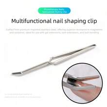 BAOSHIMAN Dụng cụ tạo hình móng, kìm bấm móng đầu nhọn, dụng cụ chuyên nghiệp để nối dài móng, dụng cụ tạo hình móng chuyên dụng cho salon làm móng, vật tư làm móng, thích hợp cho salon làm móng tại nhà và tự làm móng. - Nhiều màu - Xem 9