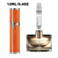 可填充皮革底座奢华旅行香水喷雾器，便携式迷你古龙水喷雾瓶 - 彩色 - 查看 61