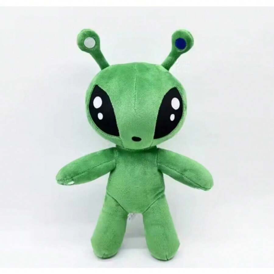Stuffed Toy, Green Alien Plush Dolls, Gift For Children - Verde - Ver 1