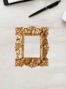 Cornice fotografica mini dorata, accessorio per fotografia di gioielli e arte di unghie, adatto per San Valentino, decorazione per il soggiorno e la stagione del ritorno a scuola/cornice decorativa da appendere - Multicolore - Visualizzare 18