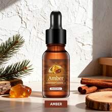 Bernstein Ätherisches Öl Tropfer Holz Duft Serie, geeignet für Aroma Diffuser, Duftkerze, Aroma Brenner, Duftsteine, Luftbefeuchter, Geburtstagsgeschenk, Auto Diffuser, Urlaubsgeschenk, Partygeschenk, Nachfüllung für Zuhause Aroma Ätherisches Öl - Holzige ätherische Öle für die Aromatherapie - Übersicht 5