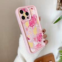 Capa protetora para celular com estampa de tartaruga marinha rosa, elemento marinho, resistente a impactos, com cobertura total e espessura ideal para homens e mulheres. Design minimalista e elegante, perfeita para quem ama moda. Compatível com iPhone 17/17 Pro/17 Pro Max/17 Air/16/11/16 Pro/16 Plus/16 Pro Max/16 E/15 Pro Max/13/14/12/11/7G/8 Plus e Galaxy S25/S25 Plus/S25 Ultra/A05/A05S/A06/A07/A16/A17/A56. Versão internacional, não a versão nacional. - Rosa - Ver 3
