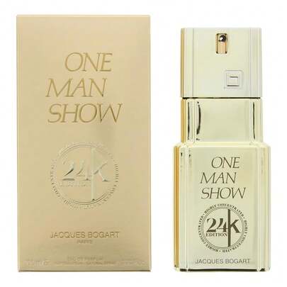  Jacques Bogart One Man Show 24K Mens EDP 100ml With Free Fragrance Gift