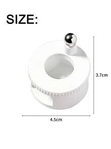 Beginner Automatic Glass Bead Cat Eye Magnetic Tool, Super Strong Magnetic Multi-Function Wide Beam Cat Eye Nail Polish Gel Glitter Pressing Long-Lasting DIY Beauty Gift For Women - Multicolor - View 7