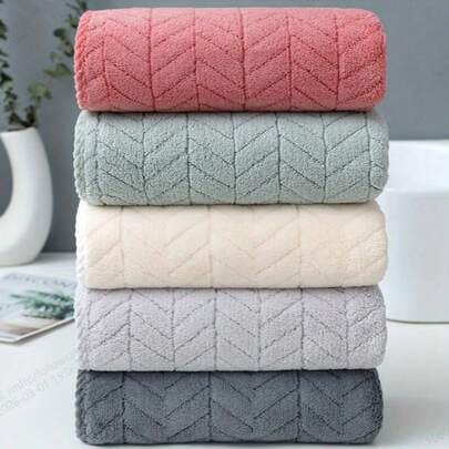 Ultra-Soft, Quick-Dry Face Towel - Lint-Free, Super Absorbent & Thick For Comfortable Drying - Ideal For Gym, Outdoor Adventures & Everyday Use