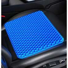 Cushion Honeycomb Gel Summer Sitting Seat Cushion Office Car Seat Cushion Summer Breathable Cold Pad - Purple Square - View 4