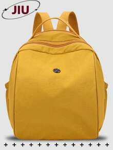 女士防盗多隔层休闲尼龙背包；多功能时尚日常包；多口袋轻便旅行包；大容量简约学生背包；便捷通勤包，适合学生、护士、教师、商务人士、旅行、通勤、购物、办公、约会、徒步、训练、工作、生日礼物、节日礼物 - 彩色 - 查看 18