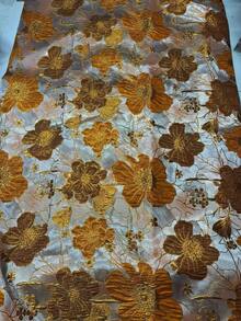 2026 High-Quality African Floral Jacquard Fabric, New French Lace Trim, Nigerian Embroidery, Premium Green Fabric Suitable For Party, Wedding, Evening Dress Sewing, 5 Yards/1 Yard, Fashion Versatile, Soft & Comfortable, No Pilling, Retro Style, Suitable For Women's Daily Clothing Sewing, Home Decor Like Curtains, Bedding DIY, Arts & Crafts Sewing, Purple, Blue Fabric - A - 查看 18