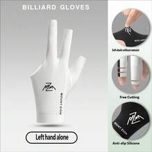 1pc High-Quality Snooker Left/Right Hand 3-Finger Open-Style Billiard Glove, Suitable For Women And Men, Highly Elastic Breathable Non-Slip - Multicolor - View 29