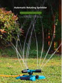 360 Degree Automatic Rotating Lawn Sprinkler, Garden Irrigation Sprinkler Head, Rooftop Cooling Water Sprayer - A - View 7