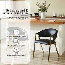 Dining Chairs - Black - View 4