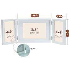 4x6 Picture Frame White 3 Photo Frames Multiple Pictures Collage For 4x6 5x7 Picture Photo Display Desktop Decor For Christmas Wedding Birthday Family Friends Grandma Mom Women Gifts - White - 查看 3