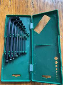 6件套六角扳手套装，包括一字六角螺丝刀工具 - 內六角 - 查看 6