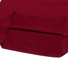 Skechers Unisex T-Shirt, Summer Knit Crew Neck Casual Comfortable Daily Outdoor Sports Short Sleeve T-Shirt - Pomegranate Red - View 7