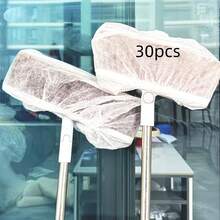 30/70/100 chiếc bọc chổi dùng một lần, vải không dệt bền | Dùng để quét nhà, lau nhà, phủi bụi | Thu gom tóc và bụi bẩn hiệu quả, dụng cụ vệ sinh tiện dụng - Nhiều màu - Xem 15