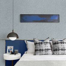 1 Roll 15.7inX39.3/118.1/196.8in Grey-Silver Self-Adhesive Silk Wallpaper, Grey Silk Material Vinyl Wallpaper Suitable For Cabinet Doors, Drawers, Silver Texture Self-Adhesive Removable Waterproof For Bathroom, Bedroom Wall Decor - Grey - View 7