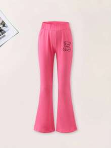 Set de 2 piezas de top de manga corta y shorts casual de verano, adecuado para actividades al aire libre en primavera y verano, lavable a máquina, cómodo y elegante top de verano - Rosa Fucsia - Ver 5