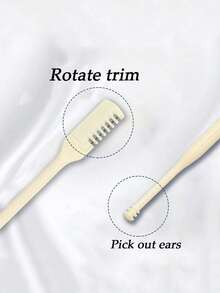 1/5/10/20 Sets Nose & Ear Hair Trimmer, Easy Cleaning, Dual Use For Nose/Ear Hair Removal, 360 Degree Rotating Design, Unisex - A - View 5