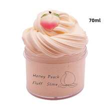 70/100/200毫升粉色蜜桃史莱姆，弹性杏桃奶油史莱姆 - 蜜桃香味减压玩具，最佳返校礼物，派对礼品【随机配件和包装贴纸图案】蜜桃水晶粘土史莱姆套装，颜色随机发货，最佳返校礼物，专注于减压的DIY惊喜史莱姆，复活节礼物，手工粘土史莱姆，青少年礼物，送给同学和朋友的礼物，篮子填充物，节日派对礼品 - 彩色 - 查看 15