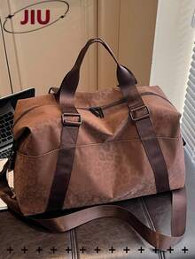 大容量豹纹PU皮手提包，多口袋旅行包，时尚托特包健身包，干湿分离瑜伽包，多功能旅行包，轻便训练包，适合学生、医生、护士、教师、上班族、商务人士、健身房、医院、邮轮、学校、机场、户外、徒步、训练、工作、旅行、周末、假日礼物、生日礼物，行李袋，旅行包，过夜包，耐用随身包，夏季度假必备旅行用品，旅行必备收纳袋，夏季旅行配件 - 彩色 - 查看 13