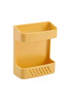 1pc Wall-Mounted Remote Control Storage Box, TV/AC/Bedside Phone Charging Holder, Office Pen & Notebook Organizer - Multicolor - View 11