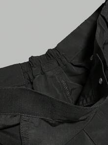 Conjunto Pantalones Rectos Verano Hombre Tácticos Ligeros Diseño Ergonómico Reducir Fatiga - Negro - Ver 3