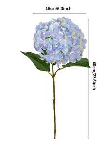 人造绣球花 - 时尚装饰人造花，适用于桌面、客厅，多种颜色可选，家居装饰，桌面装饰，卧室，派对，婚礼装饰，落地花瓶和阳台，派对装饰，耐用面料，是婚礼、花园、酒店、浪漫装饰的理想之选，持久耐用，人造花 - 彩色 - 查看 11