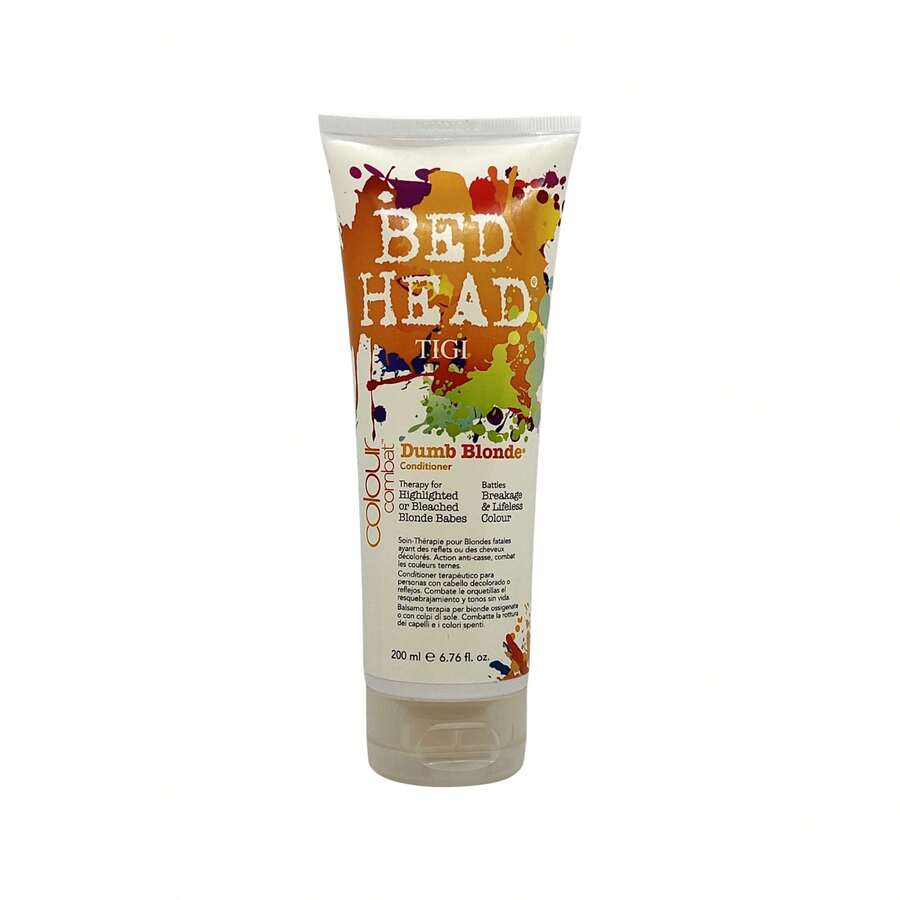 Tigi Bed Head Colour Combat Dumb Blonde Conditioner 8.45 Oz - Dầu xả - Xem 1