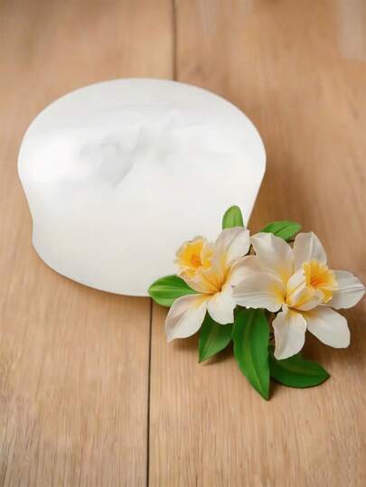 Handmade 3D Elegant Lily Shape Silicone Mold Flower Petals Blossom Aromatherapy Candle Soap Gypsum Mold DIY Home Fragrance Stone Crystal Epoxy Resin Drip Glue Mold Floral Design Gifts Plaster Crafts Durable Decor Mold