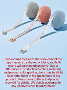 1pc Soft Retractable Ruler, Measuring Tool, Suitable For Sewing, Knitting, Crafts, Back To School,School Supplies, Back-To-School Supplies. - One Size Fits All - View 5