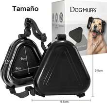 Orejeras para Perro Antiruido, Protección Auditiva para Perros, Reducción de Ruido, Ear Covers for Hearing Protection and Anti Ansiedad, para Caminar, Fuegos Artificiales, Tormentas eléctricas y Cazar - Blanco - Ver 4