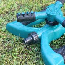 360 Degree Automatic Rotating Lawn Sprinkler, Garden Irrigation Sprinkler Head, Rooftop Cooling Water Sprayer - A - View 2