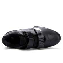 Men's Weightlifting Shoes, Professional Anti-Slip Squat Shoes, Suitable For Strength Training, Rubber Sole Stable Lifting Shoes - Black - View 5
