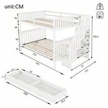 Bed Frames - 白色 - 查看 2