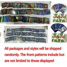 100张稀有集换式卡牌，2026年全新发售！包含VMAX/GX/EX卡、彩虹闪卡、限量版闪光卡。包装随机，正版TCG收藏品。（款式和包装随机） - 彩色 - 查看 7