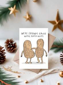 Fun Peanut Birthday Card: Celebrate Your Best Friend's Special Day With A Hilarious Nutty Friendship Card - A - View 9