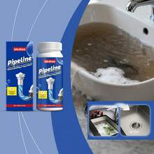 Drain Cleaner Powder, Convenient Household Drain Unclogging Agent Suitable For Cleaning Various Common Pipelines - 100g - View 3