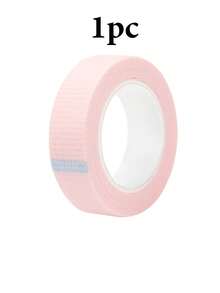 1/5 Roll Eye Makeup Tools, Including Eyeshadow Stickers, Breathable Eyeliner Pen And False Lash Extension Tape, Invisible Face Makeup Tape, Instant Face Lift Makeup Practice Tape, Plastic Face Lifting Tape, Eyeshadow Tape, Eyeliner Pen Tape (1.25cm*4.5m), Makeup Tools, Lash Tools. - Pink - View 5