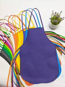 1-24pcs Long Sleeve Waterproof Art Smocks, Suitable For Teenagers And Artists - Durable Non-Woven Polyester Fabric, Perfect For Classroom, Kitchen, Crafts And Party Activities, Children's Art Supplies, Craft Aprons, Fun Designs, Easy Care Non-Woven Fabric, Applicable For Kitchen, Classroom, Community Events, Parties, Arts And Crafts Painting Activities - Multicolor - View 7